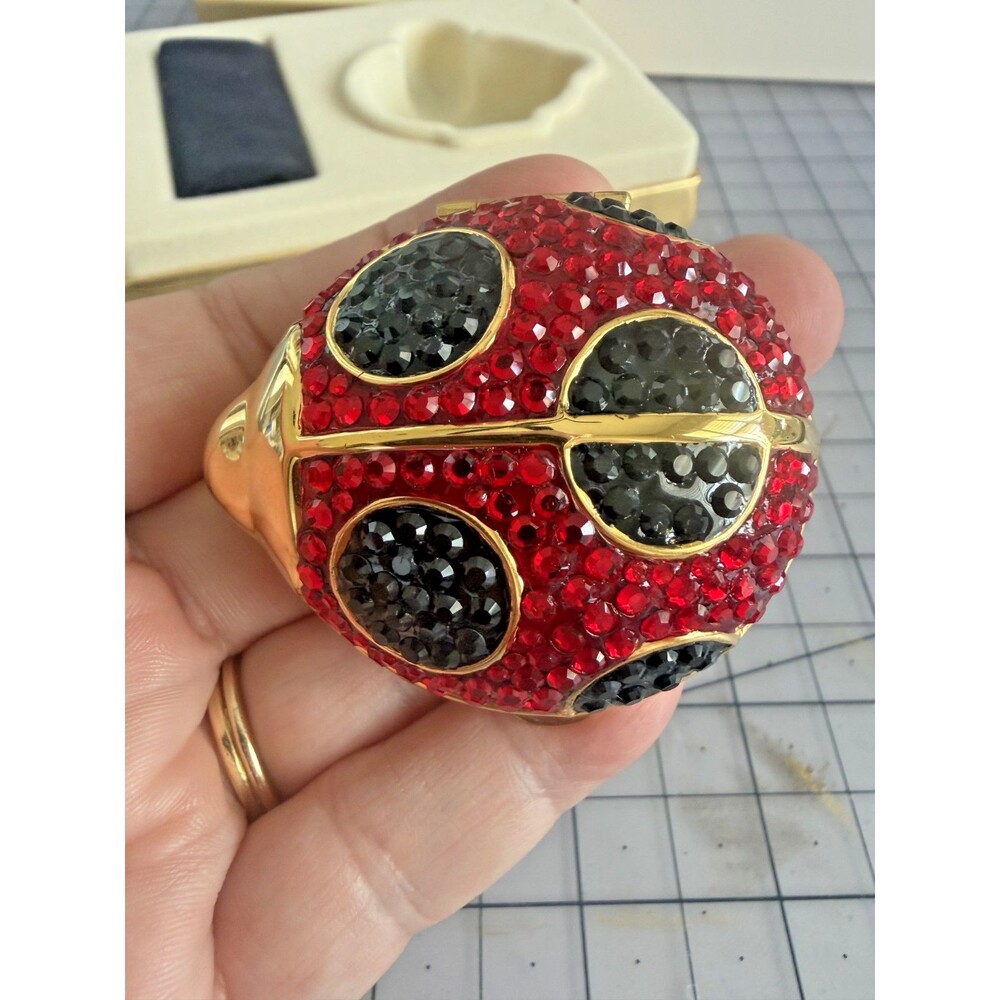 Stunning vintage 2000 Estée Lauder "Glittery Ladybug" limited-edition collectibl